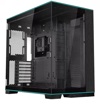 Caixa de PC Lian Li O11DERGBX O11D EVO vidro Midi-Tower preto RGB Temperado