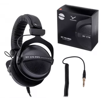 Auscultadores Beyerdynamic DT 770 PRO 250 OHM preto edição limitada