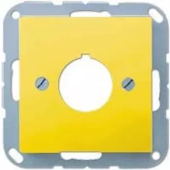 Tampa JUNG para aparelhos de comando A564GE diâmetro 22,5mm encastrar amarelo A564GE (A564GE)