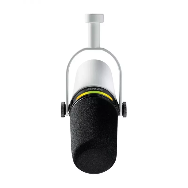 Shure MV7+-W - microfone de mesa/voz com ligação XLR/USB-C, branco