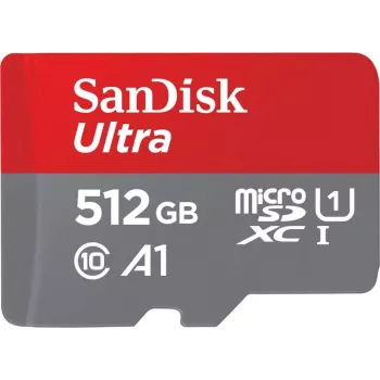 SanDisk microSDHC Ultra 512 GB (UHS-1/Cl.10/100 MB/s) + adaptador, tablet (00215485)