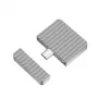 Caixa para SSD USB3.2 Gen2x1 USB-C NVM muito pequena