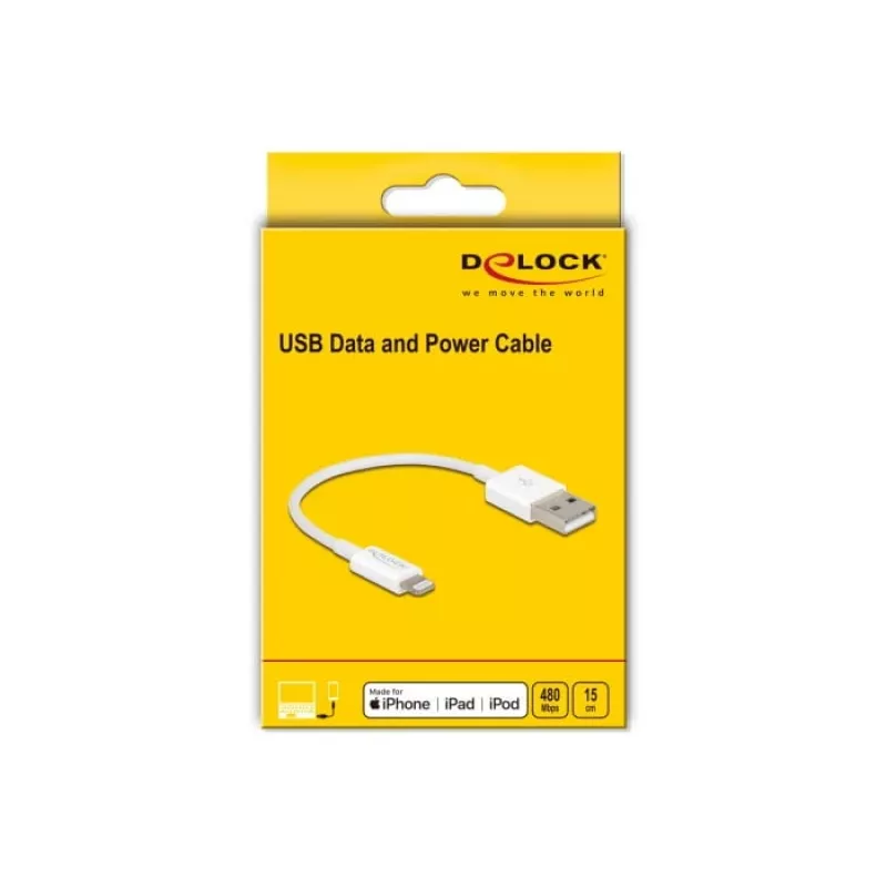 Cabo de dados e carregamento USB DeLOCK 83001