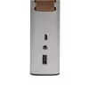 Altifalante portátil Denver BTS-200 MK2 castanho, prateado