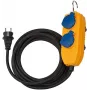 Extensão elétrica Brennenstuhl 1169200010 5m 4 tomadas AC interior amarelo