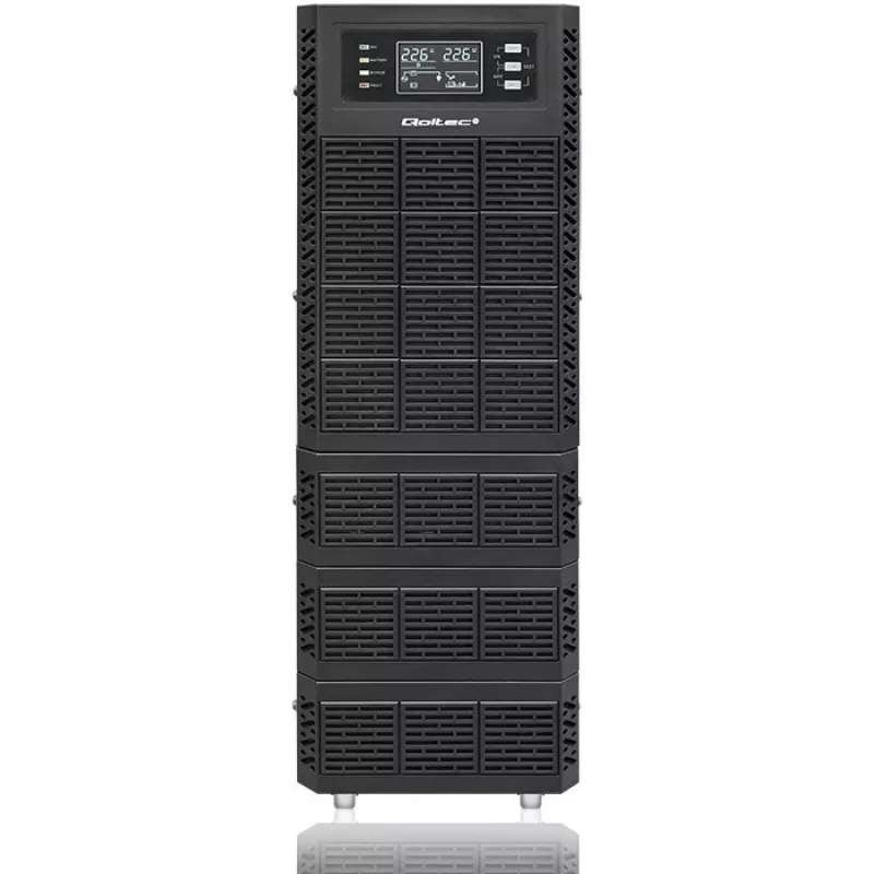 Fonte de alimentação ininterrupta QOLTEC 52283 6kVA 6000W PF 1.0