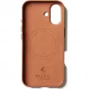Mujjo Full Leather Case MagSafe capa para iPhone 17 castanho