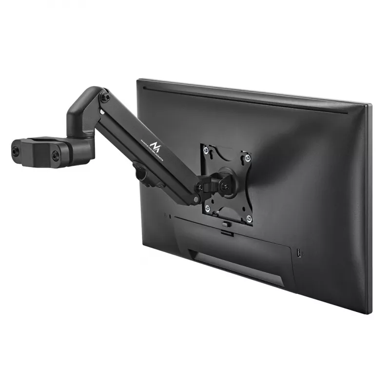 Suporte de monitor para tubo / haste 28-60 mm Maclean, 17-27'', máx. 7 kg, mola a gás, MC-459