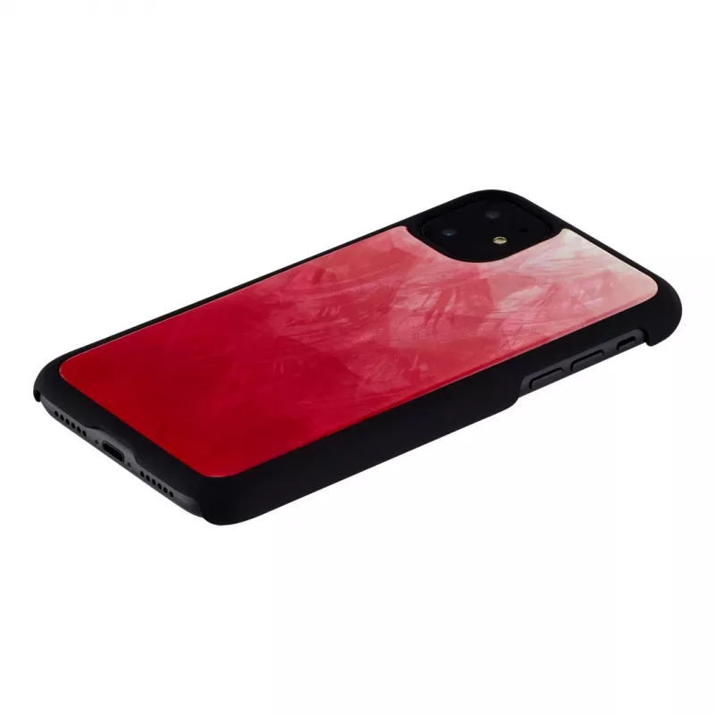 Capa para smartphone iKins para iPhone 11 — Pink Lake com detalhes pretos