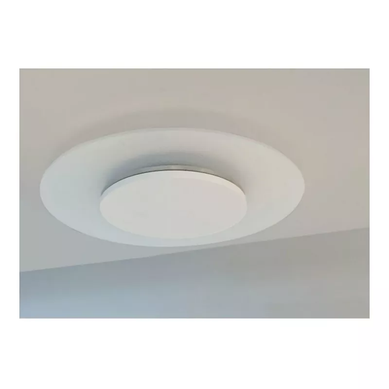 Synergy 21 Candeeiro redondo LED transparente 12W RL nw