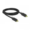 Cabo USB Type-C DeLOCK 84138 2 m Preto