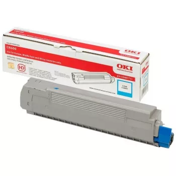 Toner OKI 43487711 ciano até 6000 páginas