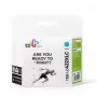 Tinta para Brother MFC-J5340DW TBB-LC422XLC 100% nova ciano