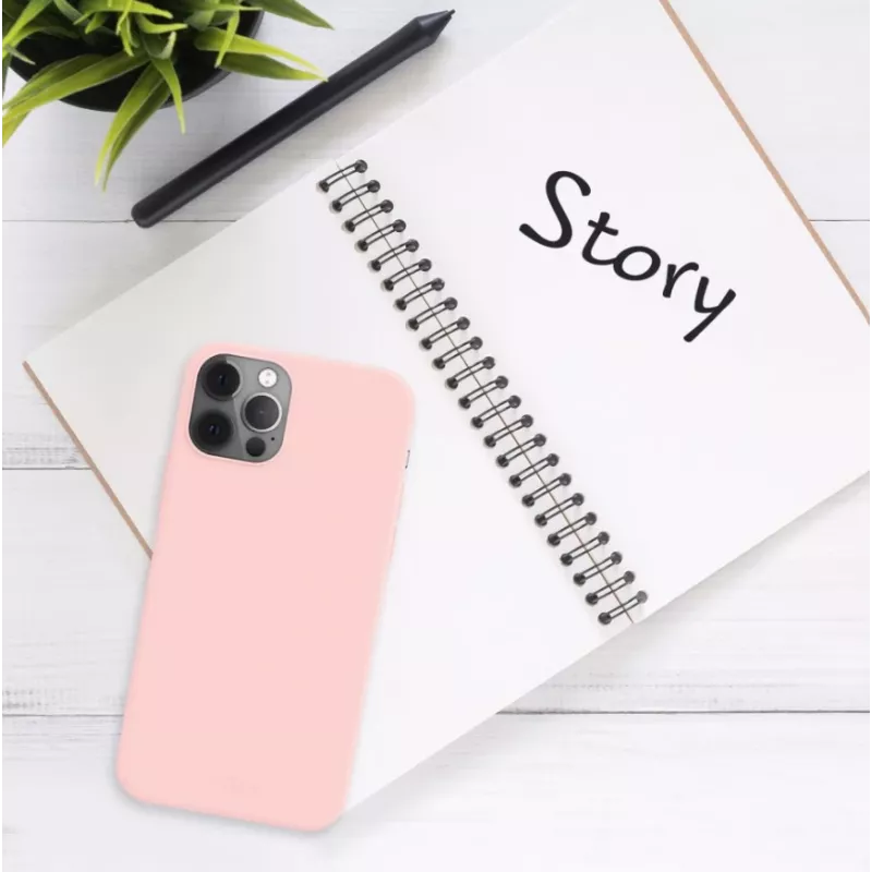 Fixed Story | Capa traseira | Apple | iPhone 16 Plus | Emborrachada | Rosa