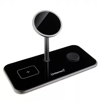 Auscultadores Intenso MB13 sem fios USB carregamento rápido pretos