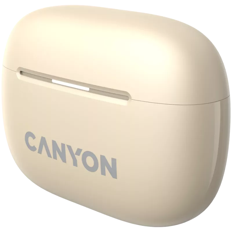 Auscultadores e headset Canyon CNS-TWS10BG True Wireless Stereo (TWS) In-Ear para chamadas/música/desporto/dia a dia USB Type-C Bluetooth Bege (CNS-TWS10BG)