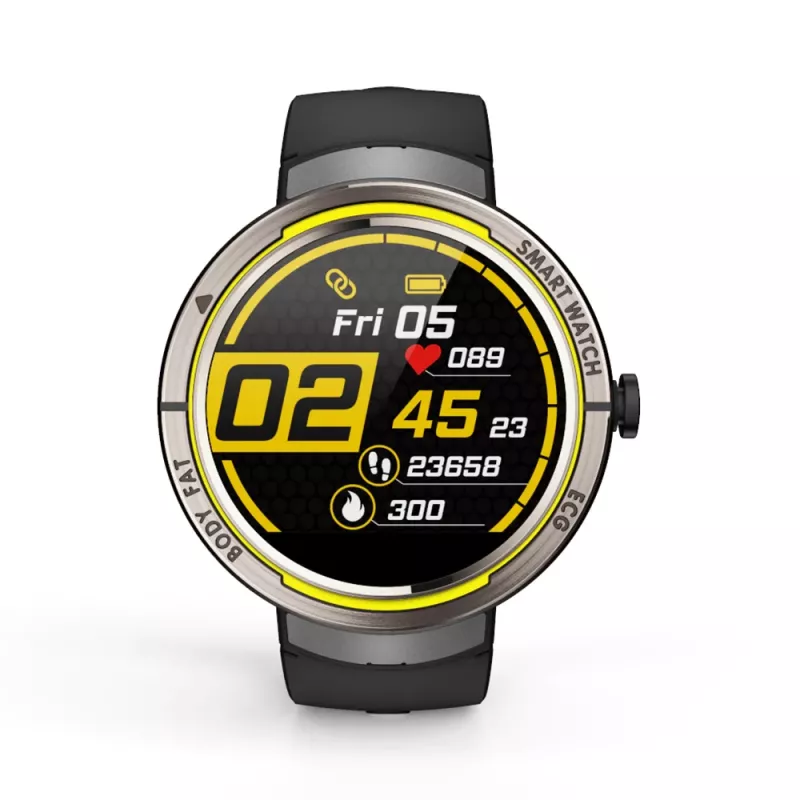 Smartwatch Kumi KU-KU5/BK 1,22 polegadas 180 mAh preto