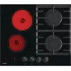 Gorenje GCE691BSC preto encastrar 60 cm combinado 4 zona(s) de cozinhar