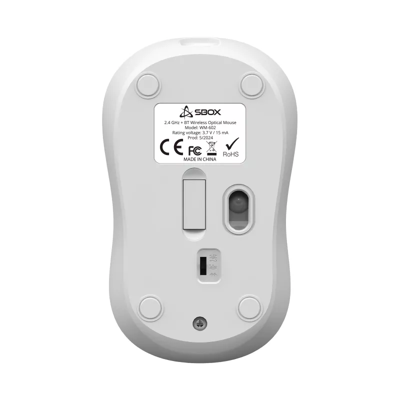Sbox WM-602 branco wireless