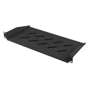 Lanberg AK-1014-B prateleira de 19 polegadas 1U 483x220 mm, 25 kg, preto