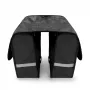Bolsa de bicicleta Wozinsky bolsa de duplo bagageiro 28 L preta WBB34BK