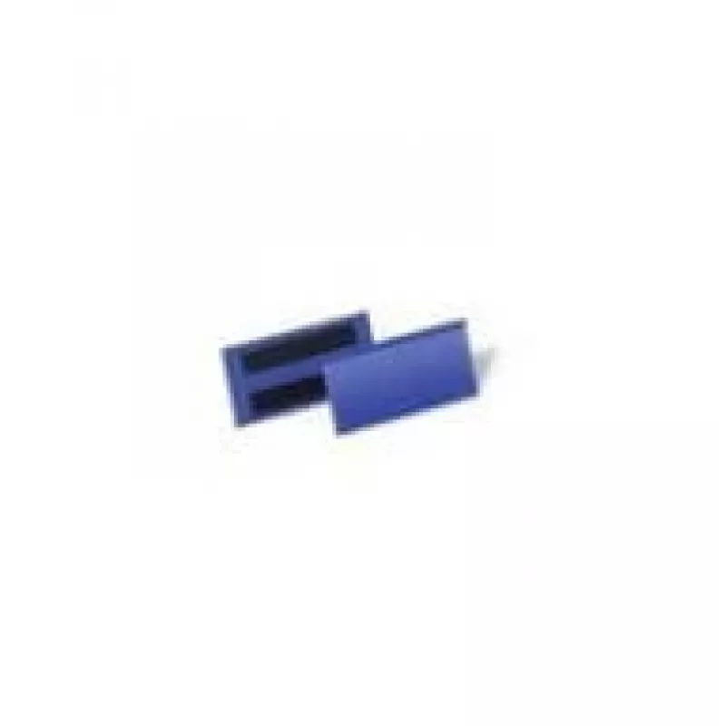 Durable 174207 porta-etiquetas magnético, 150 x 67 mm, azul-escuro (50 un.)
