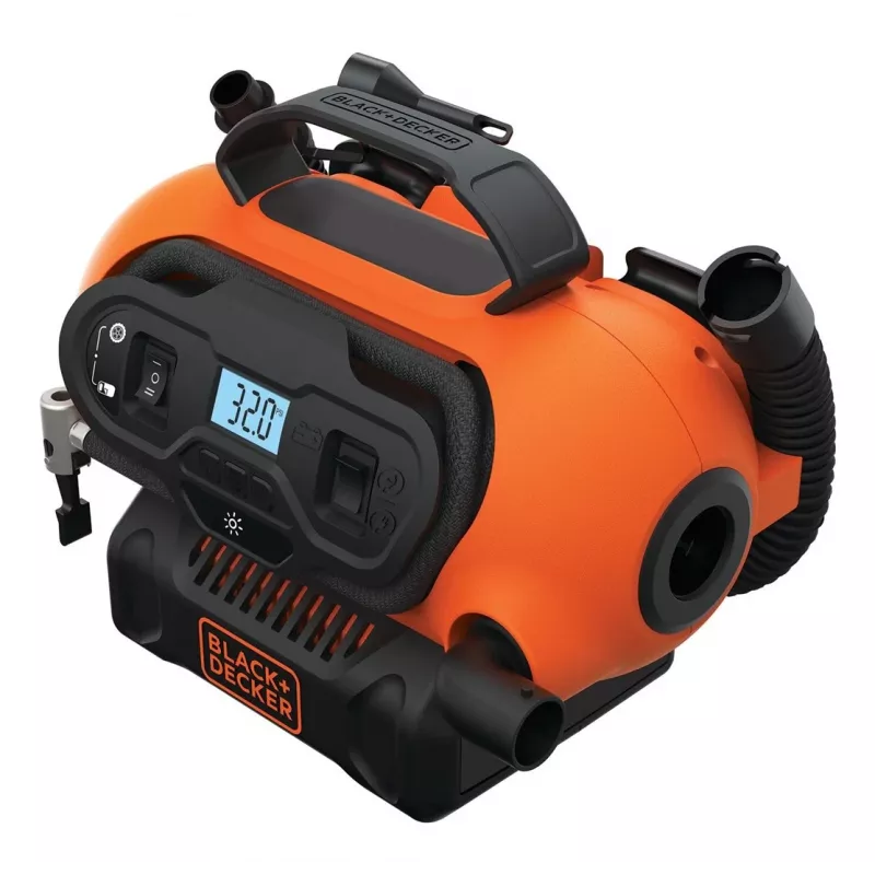 Black & Decker BDCINF18N-QS Compressor de ar 160 l/min AC/isqueiro