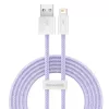 Cabo Baseus Dynamic USB para Lightning, 2,4 A, 2 m (violeta)