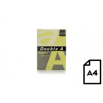 Papel colorido Double A, 80g, A4, 500 folhas, Cheese