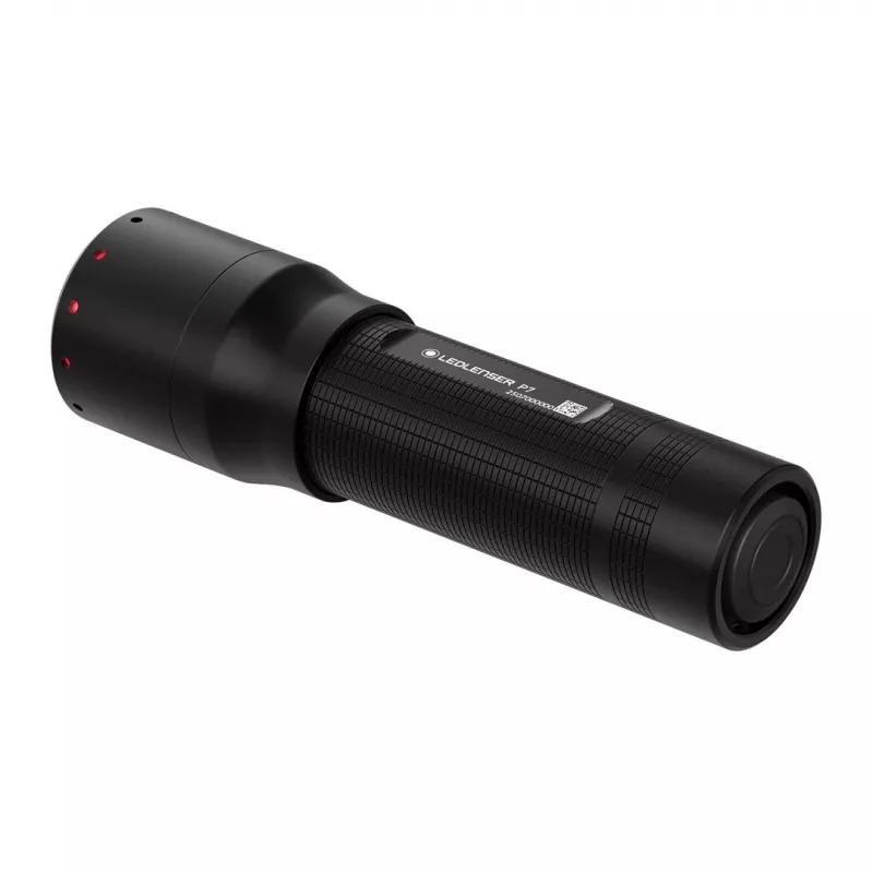 Ledlenser P7 lanterna de mão preta LED