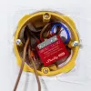 Interruptor inteligente Shelly 1PM Mini Gen4, sem fios 110–240 V AC, máx. 8 A / 2000 W, caixa de plástico 34×16×29 mm