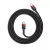 Cabo USB-C para USB-C Baseus CATKLF-G91 1 m, ficha USB-C, 0,48 Gbit/s, preto