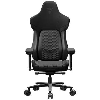 Cadeira gaming universal ThunderX3 CORE Racer assento acolchoado preta