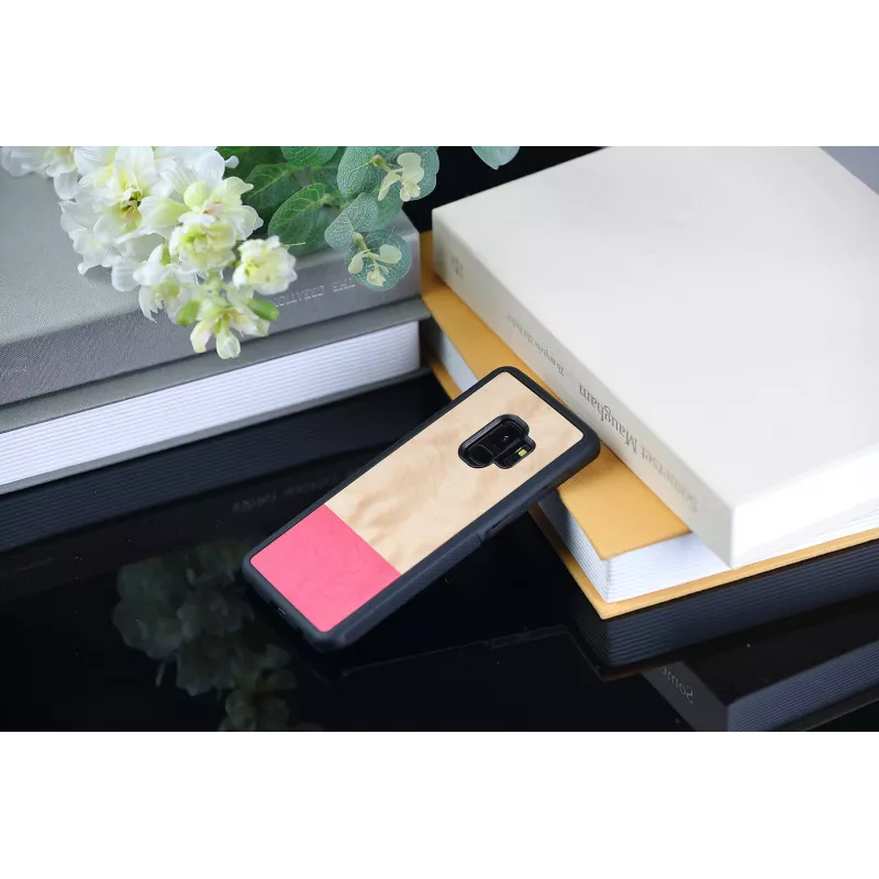 Capa para smartphone Man and Wood para Samsung Galaxy S9 — design Mismatch preto