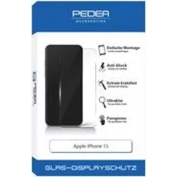 Proteção de ecrã PEDEA para Apple iPhone 15 (50170098)