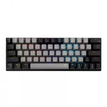 Teclado mecânico gaming White Shark WAKIZASHI-2 layout US cinzento-escuro com switches vermelhos