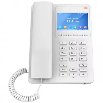 Telefone IP sem fios Grandstream GHP630W – áudio HD, Wi-Fi, headset para secretária e utilização móvel