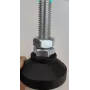 Pés Vivolink VLFSFEETM12 preto metálico compatível com VLFS70120