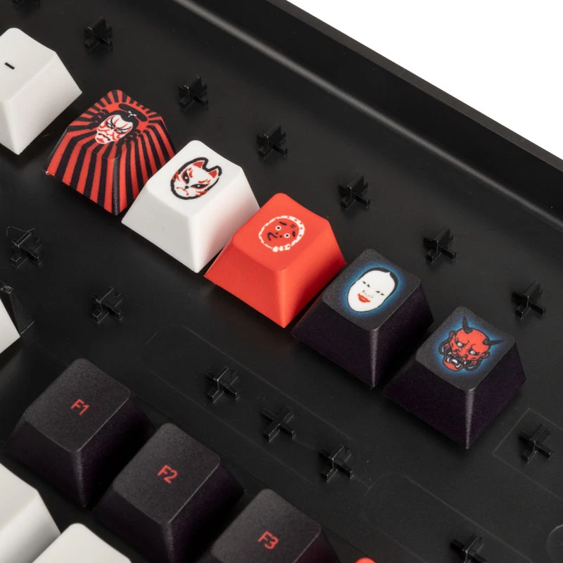 Conjunto de keycaps Traitors Kabuki Reverse (US)