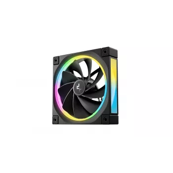 Ventoinha de caixa DeepCool FL12R 120mm ARGB pack de 3 preta