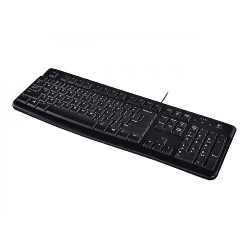Logitech K120 – teclado – USB – QWERTY – italiano