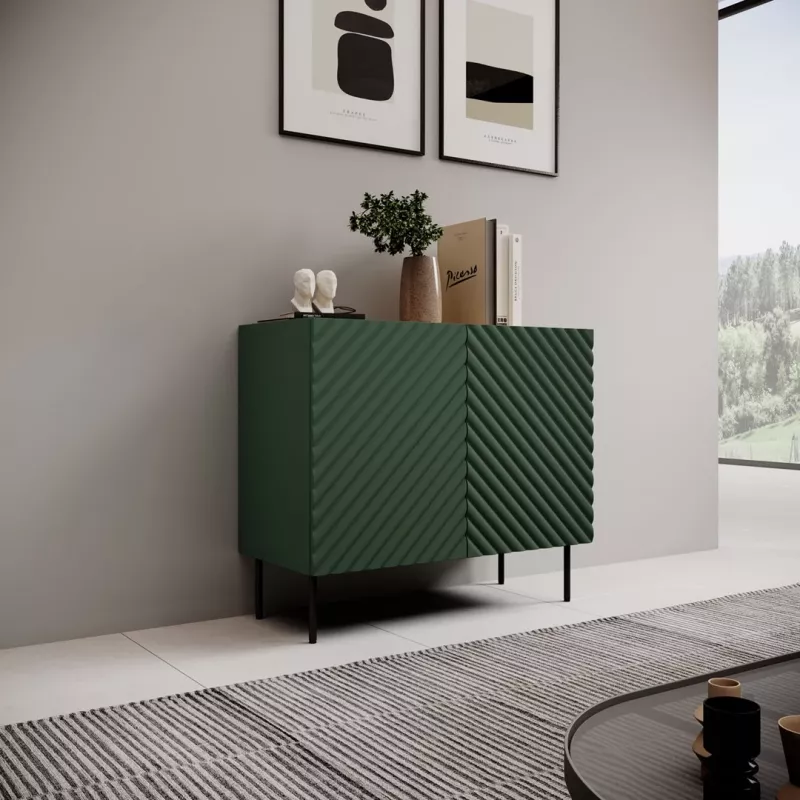 Cómoda 2D ONDA 98x45xH85 verde