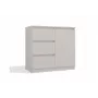 COMODA 1 PORTA 3 GAVETAS COR CAXEMIRA
