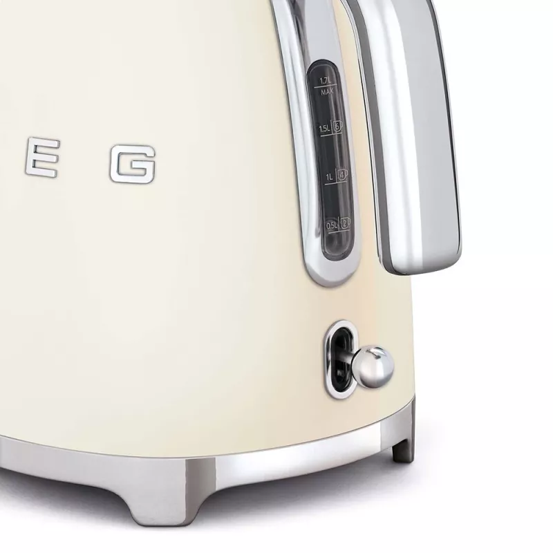 Chaleira Smeg 1.7L 2400W Cream