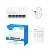 Switch de rede Cudy GS105U – não gerido 5 portas Gigabit Ethernet (10/100/1000), branco, 5 V