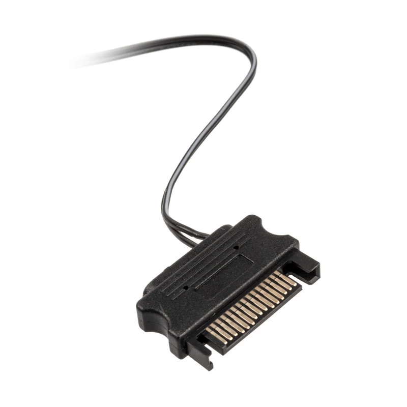 Cabo em Y para ventoinhas Kolink 1-para-4 PWM 35 cm, 4-Pin-PWM para 4×4-Pin-PWM + SATA