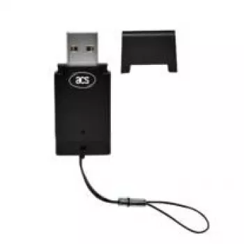 ACS ACR39T-A1 Leitor de cartões inteligentes USB, Preto