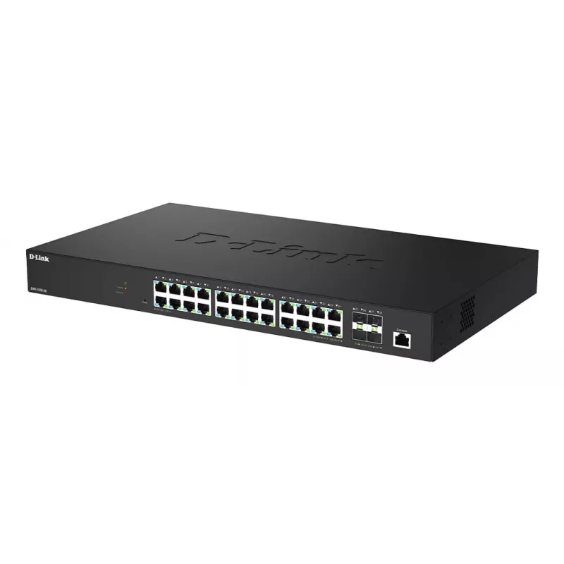 D-Link Switch Smart Managed 28 portas 2.5G Multi-Gigabit com 4 portas 10G SFP+