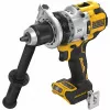 DeWalt DCD1007NT-XJ berbequim aparafusador de percussão sem fios 18 V XR, motor sem escovas, 2250 rpm, bucha sem chave de 13 mm, 169 Nm, 1,85 kg, sem bateria