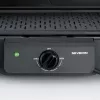 Grelhador elétrico de mesa SEVERIN PG 8596, 2000 W, grelha retangular, preto, botão rotativo